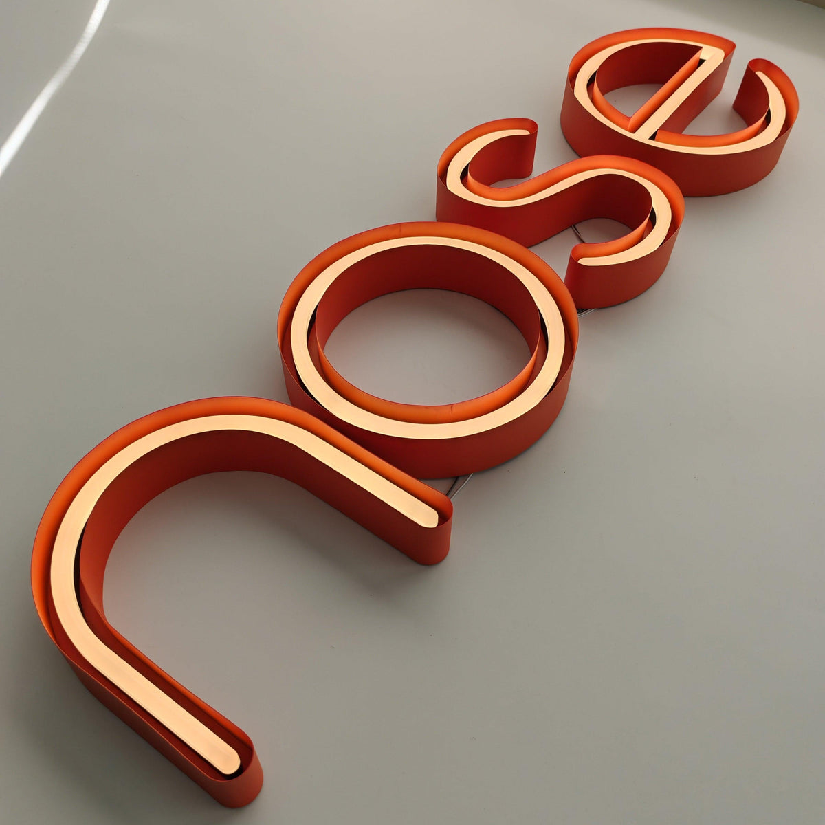 Special Store Wall Signs Custom 3D Lettering Waterproof LED Neon Flex ...
