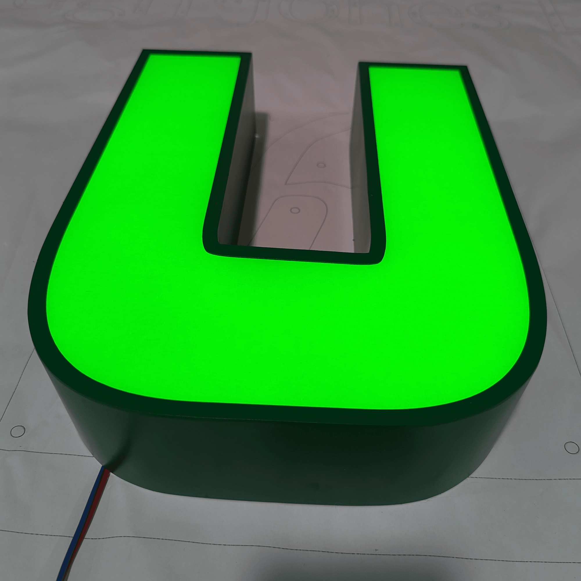 Exterior building signs custom led frontlit channel letters company 3d logo illuminated signages