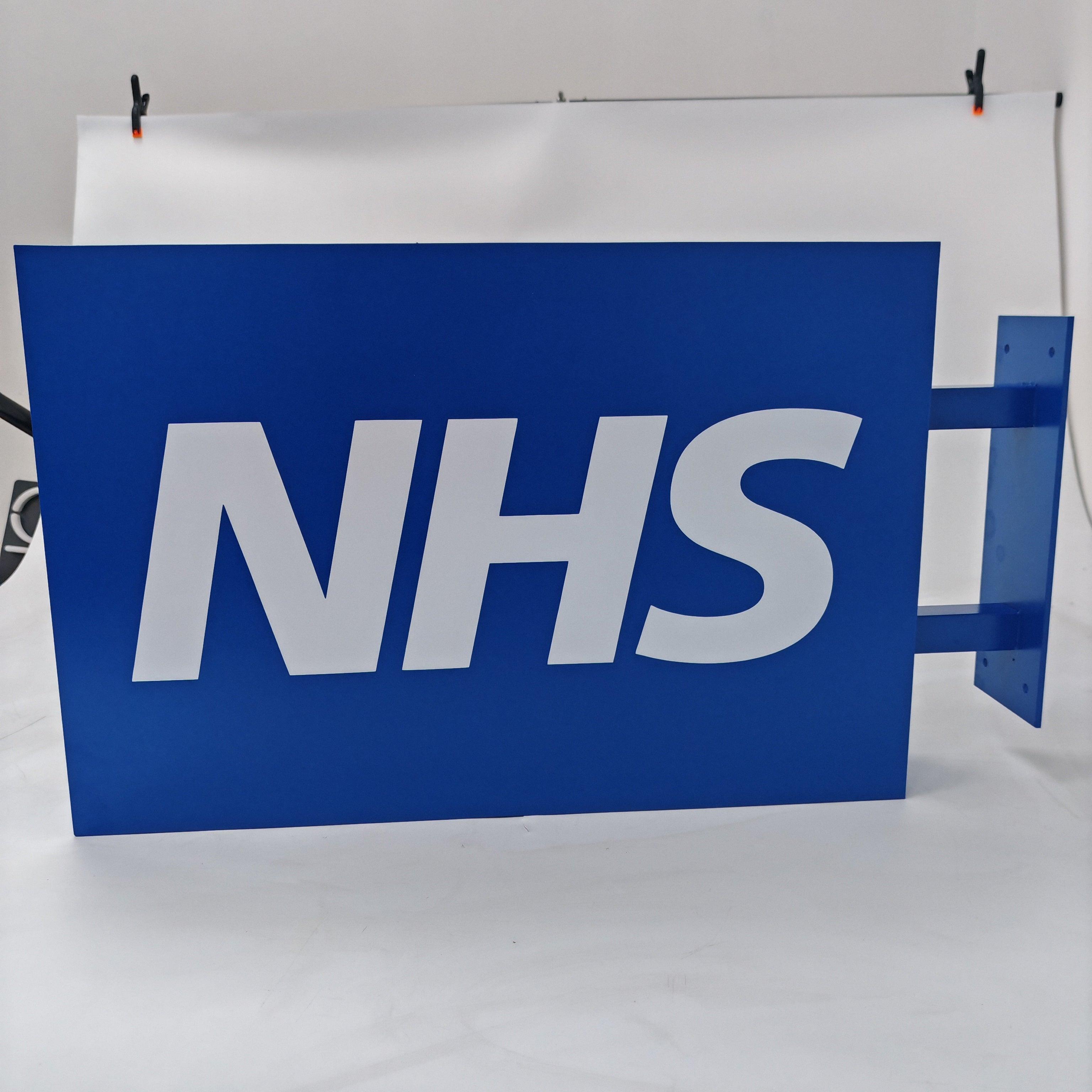 Outdoor weatherproof wall blade signs store logo business display stainless steel flag signs