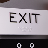 Portable led sample box 3d illuminated letters display business led sample kit box with metal channel letters