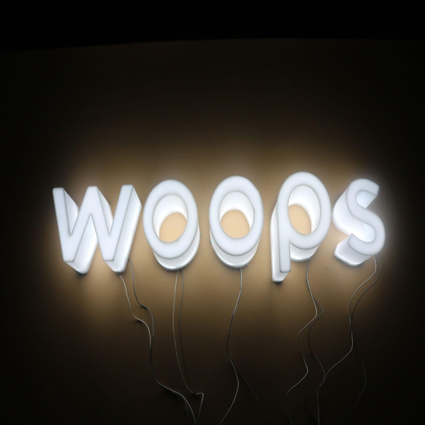Shopping Mall led illuminated sign 3d acrylic channel letters full-lit letter exterior led sign