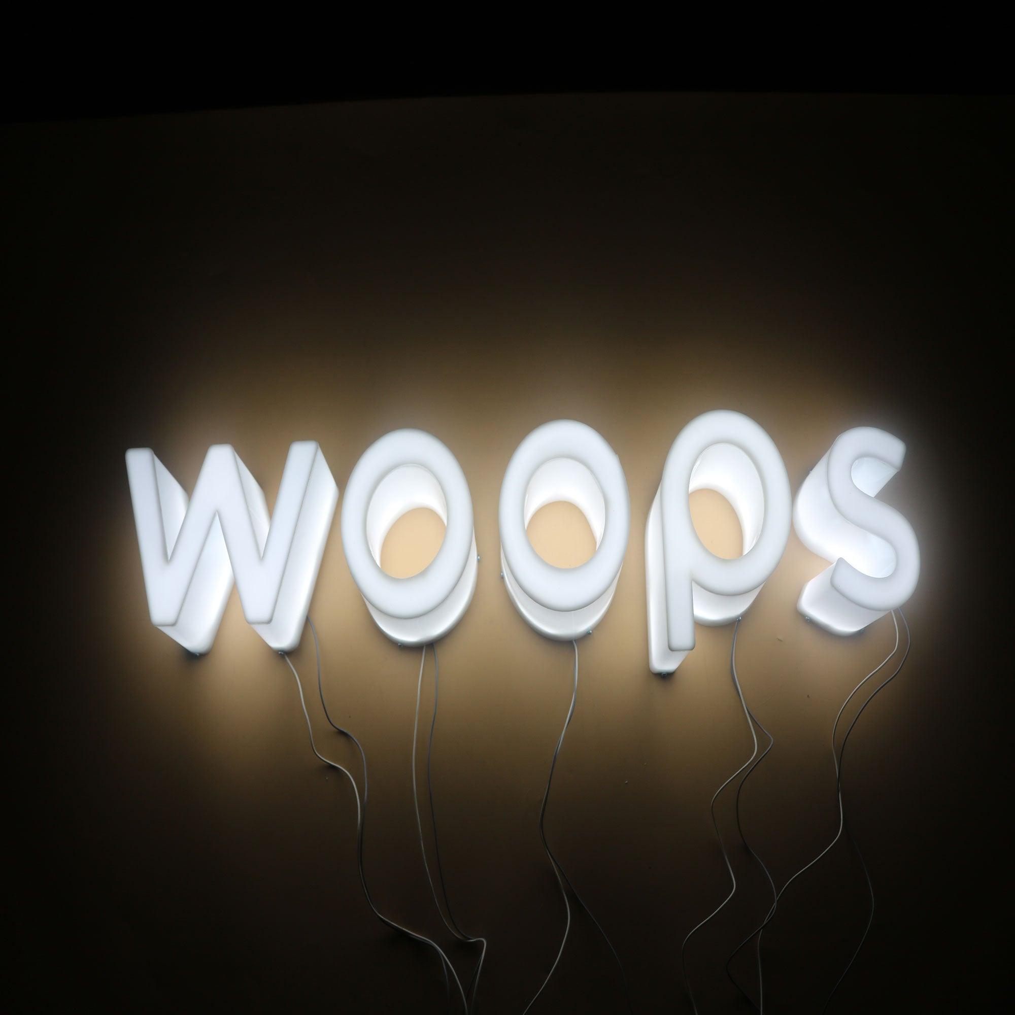 Shopping Mall led illuminated sign 3d acrylic channel letters full-lit letter exterior led sign