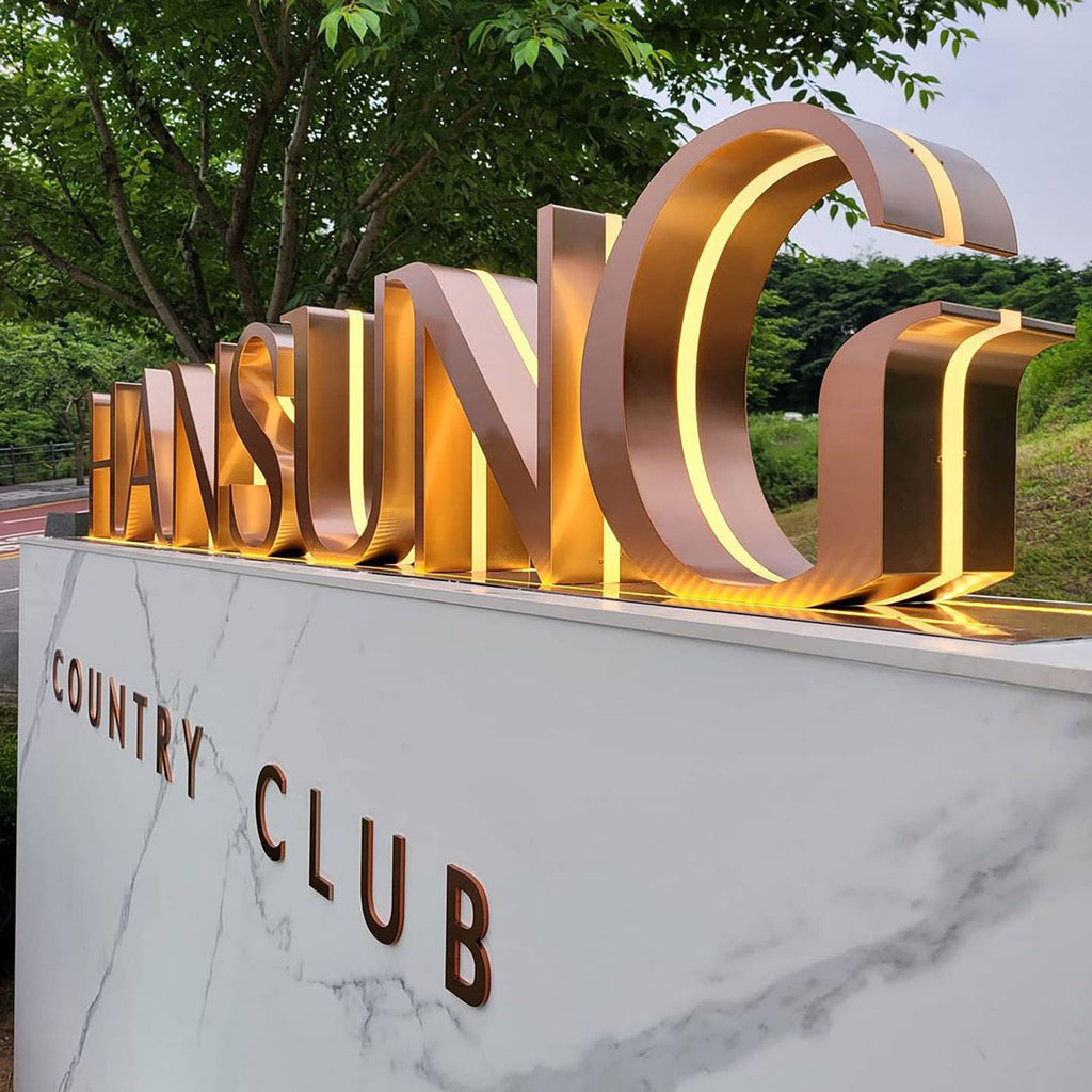 Exterior Acrylic Channel Led Letters Side Illuminated Commercial LED Sign Lights for Coffee Shop Hotel