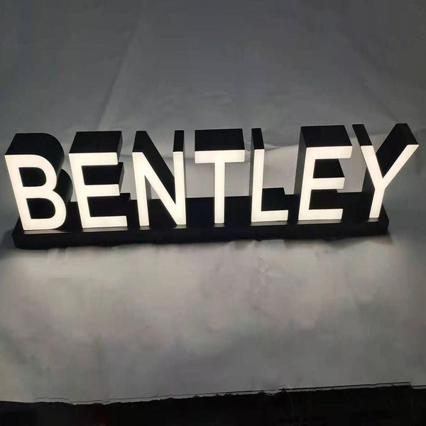 Free Standing LED Acrylic Table Sign – sunsignus