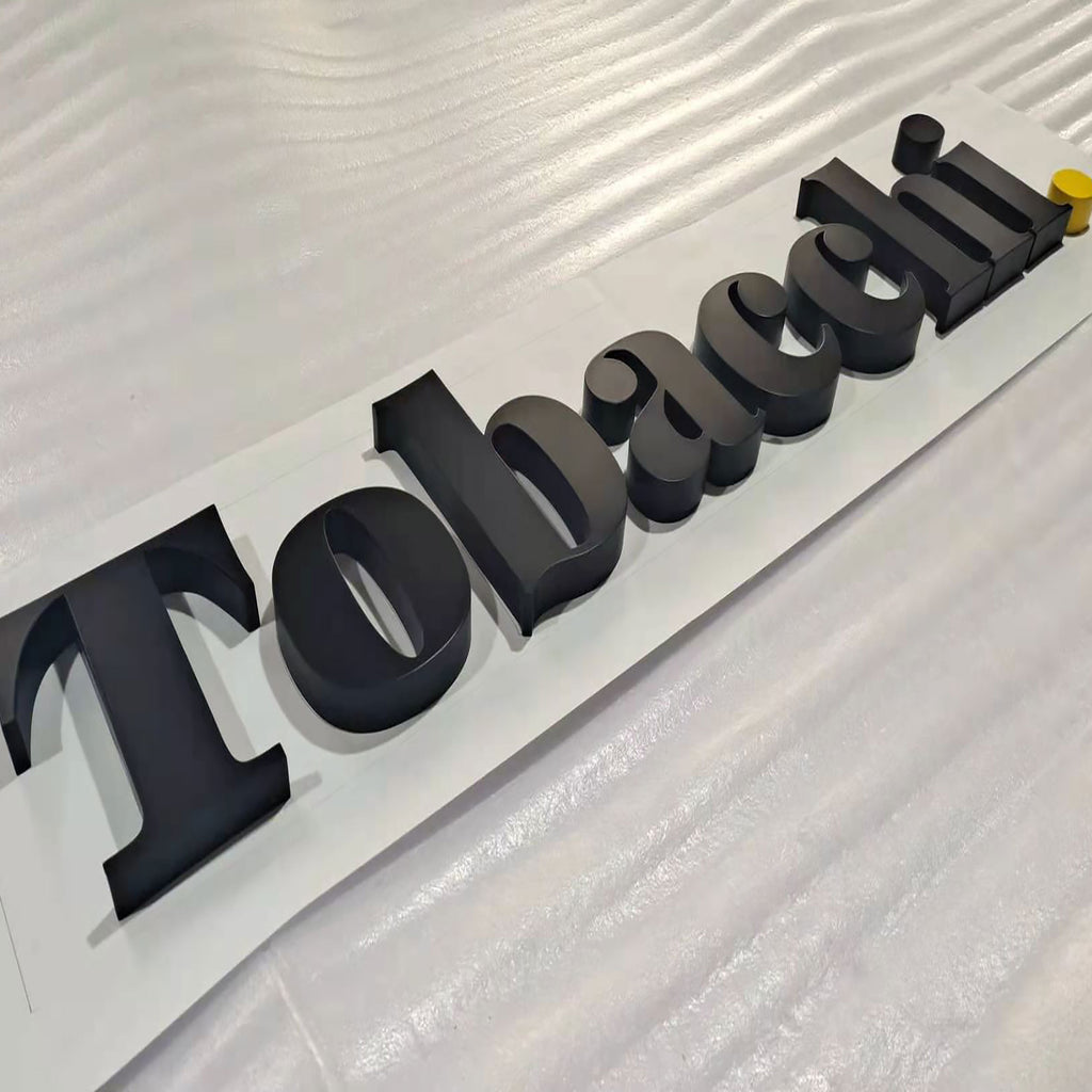 Custom Factory Made Wall Mounted Lobby Sign Metal Channel Letters PVC Letter Sign 3D Acrylic Letters