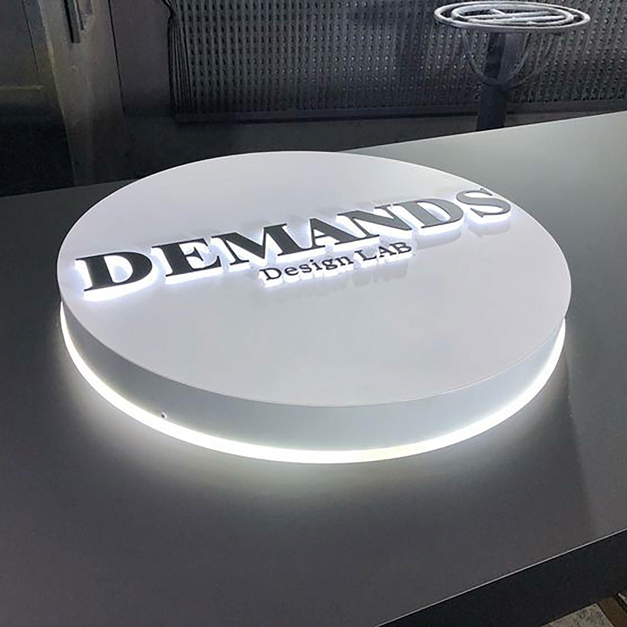 Lighting Box Custom Commercial custom exterior led light box front illuminated acrylic let ...