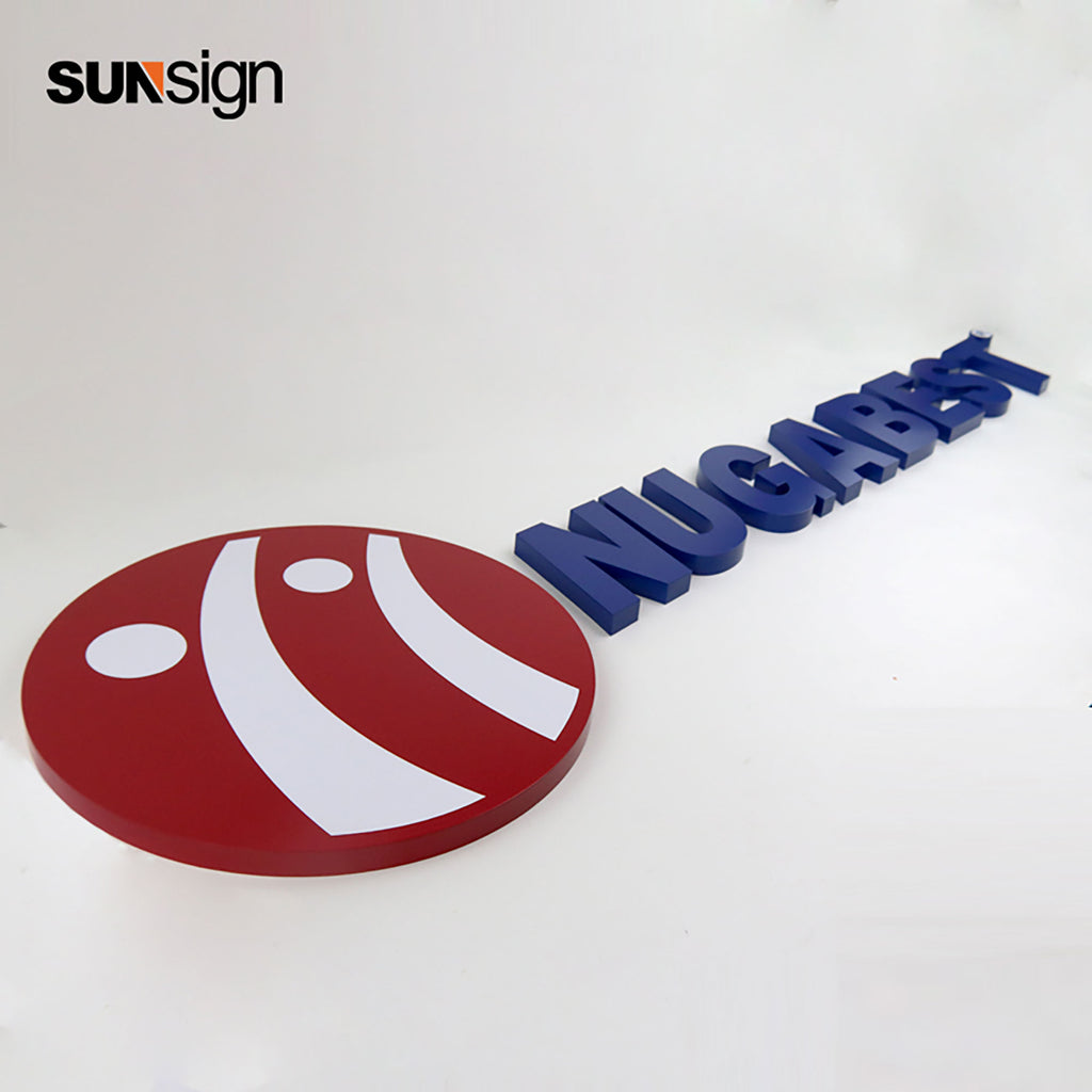 Store Wall Logo Sign Company Business Logo Wall Decoration Sign Office 3D Custom Letters Sign