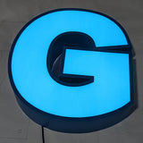 Custom Metal Channel Letter Sign LED Frontlit Storefront Sign Company Lobby Signboard 3D Brand Lettering