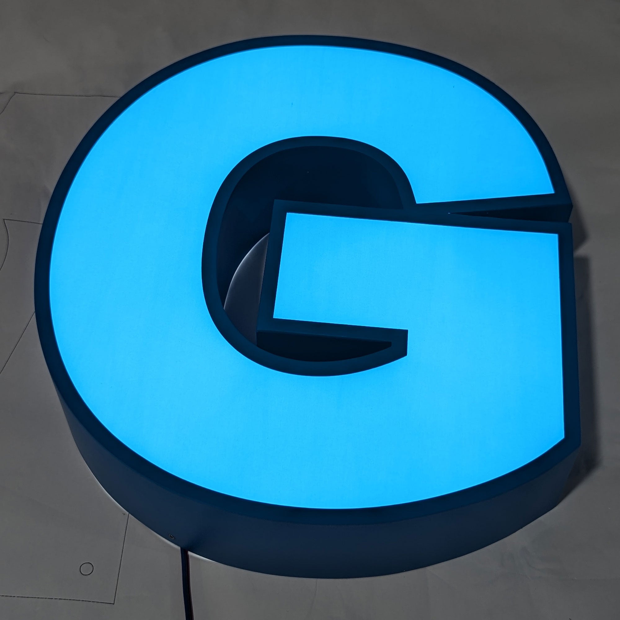 Custom Metal Channel Letter Sign LED Frontlit Storefront Sign Company Lobby Signboard 3D Brand Lettering