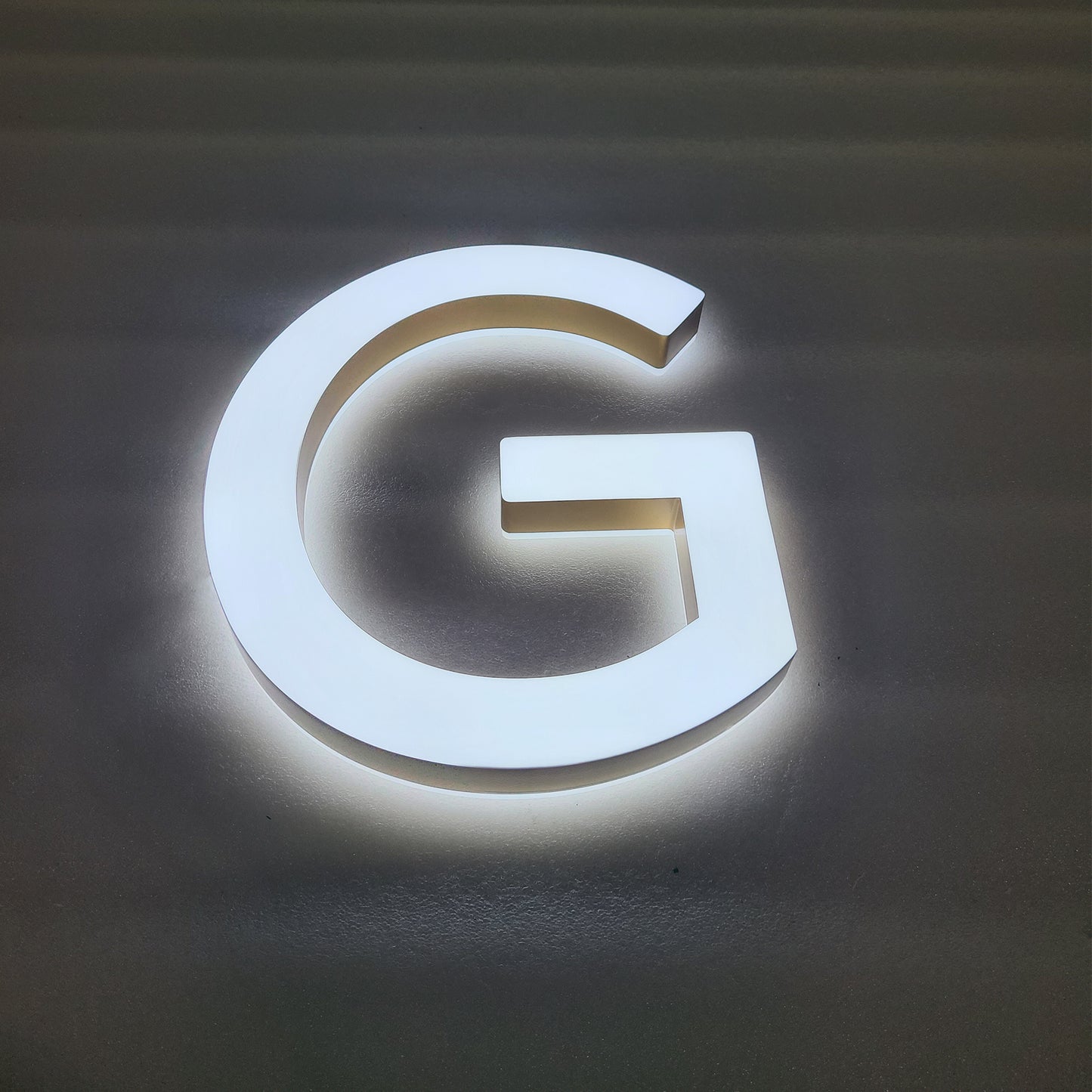 Salon Spa Shop Lighted Signboard Led Lighting Acrylic Letters Double Lit Alphabet Letters Customized Business Led Sign