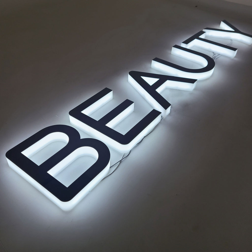 Customized Indoor 3D Luminous Acrylic Letter Side-lit LED Sign Letters for Business & Brand Signage