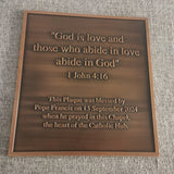 Cast copper brass custom plaques personalized memorial signage company indoor wall signs historical building signs