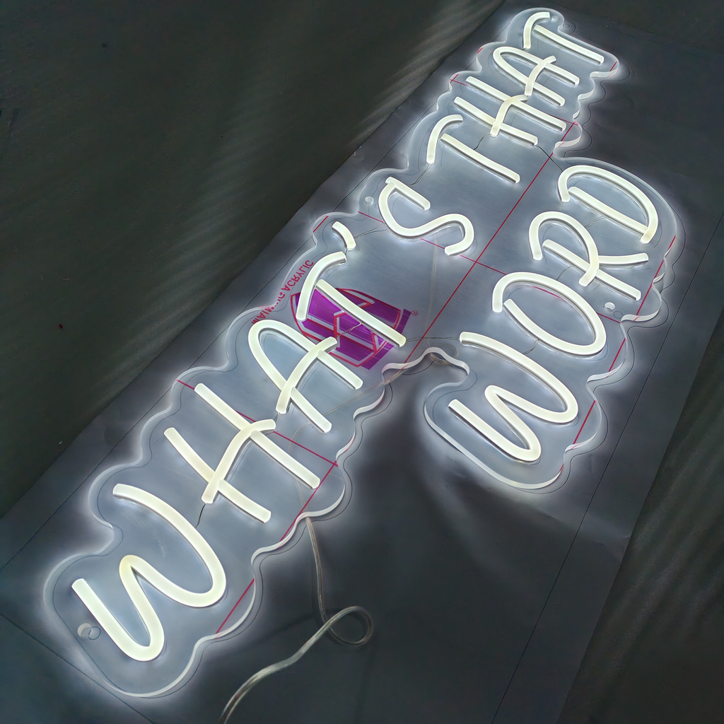 Custom Colorful Neon Lights Flex Neon Signs Acrylic Neon Luminous Letters Led Signage for Business or Decoration