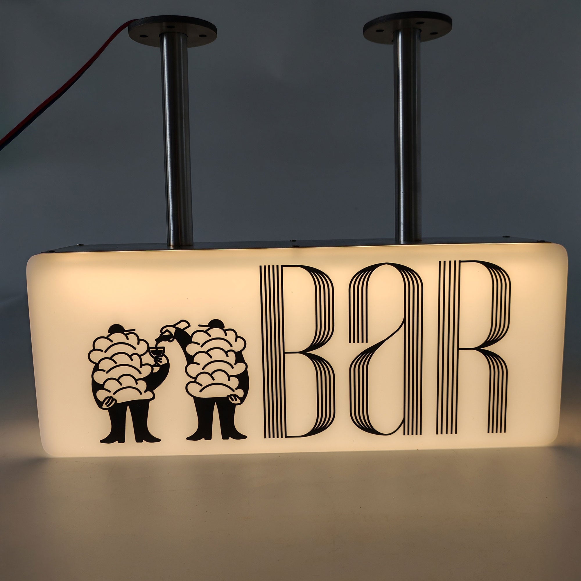 Led Light Box Signboard, Shop Front Signage, 3D Lighted Sign, Business ...