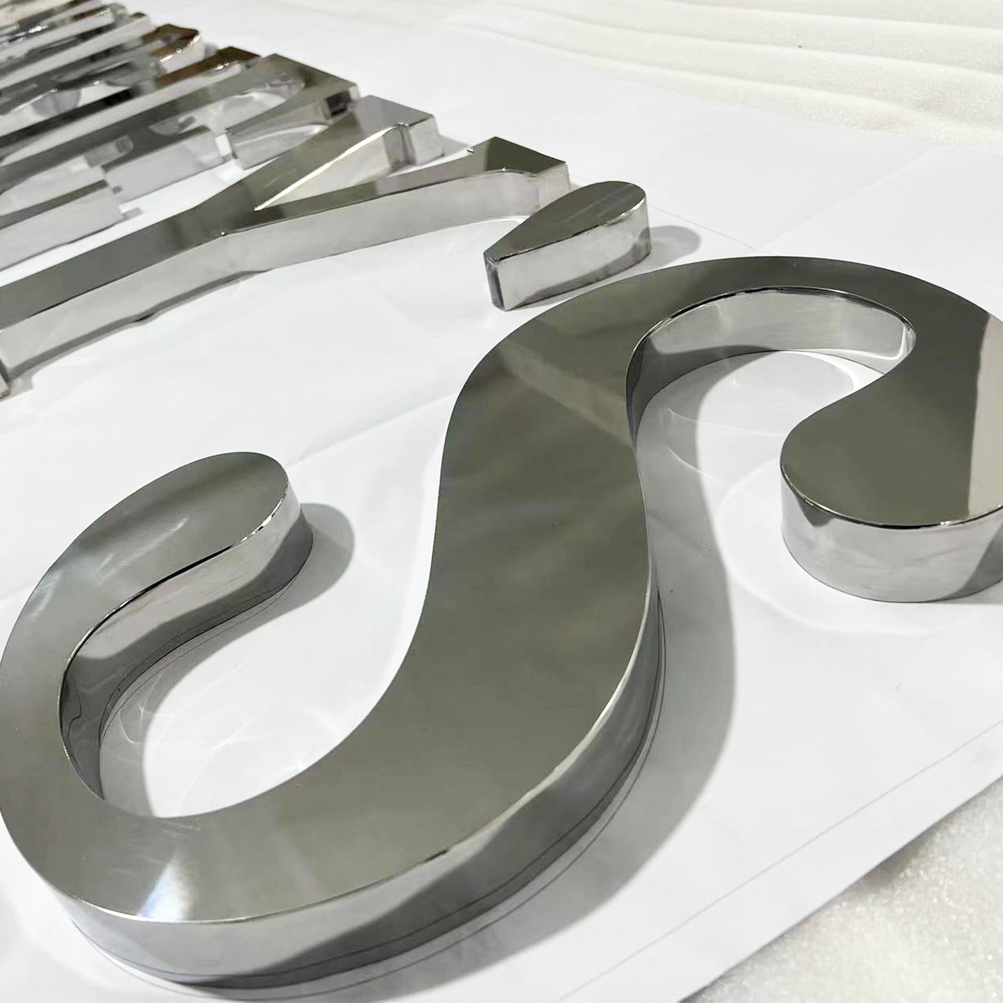 Metal 3D Letter Mirror Finish – sunsignus