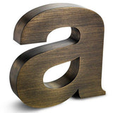Custom Bronze Copper Letters Signage Antique Brushed Shop Signs Metal Letters And Numbers Door Logo Signage