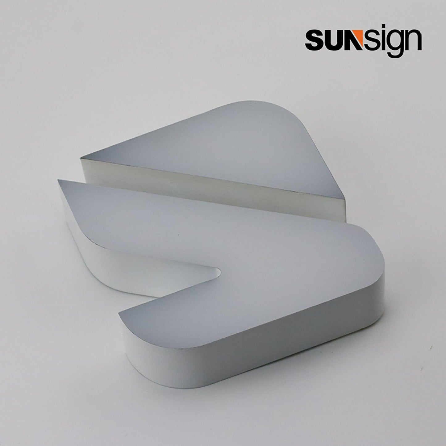 Customized acrylic letters making sign indoor 3D led logo frontlit acrylic store sign
