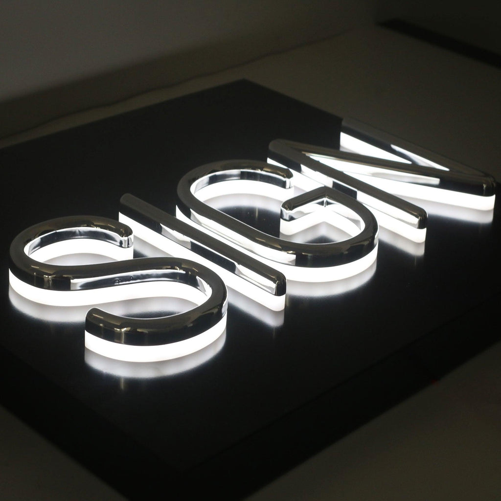 Business sign board logo office indoor outdoor backlit illuminated com ...