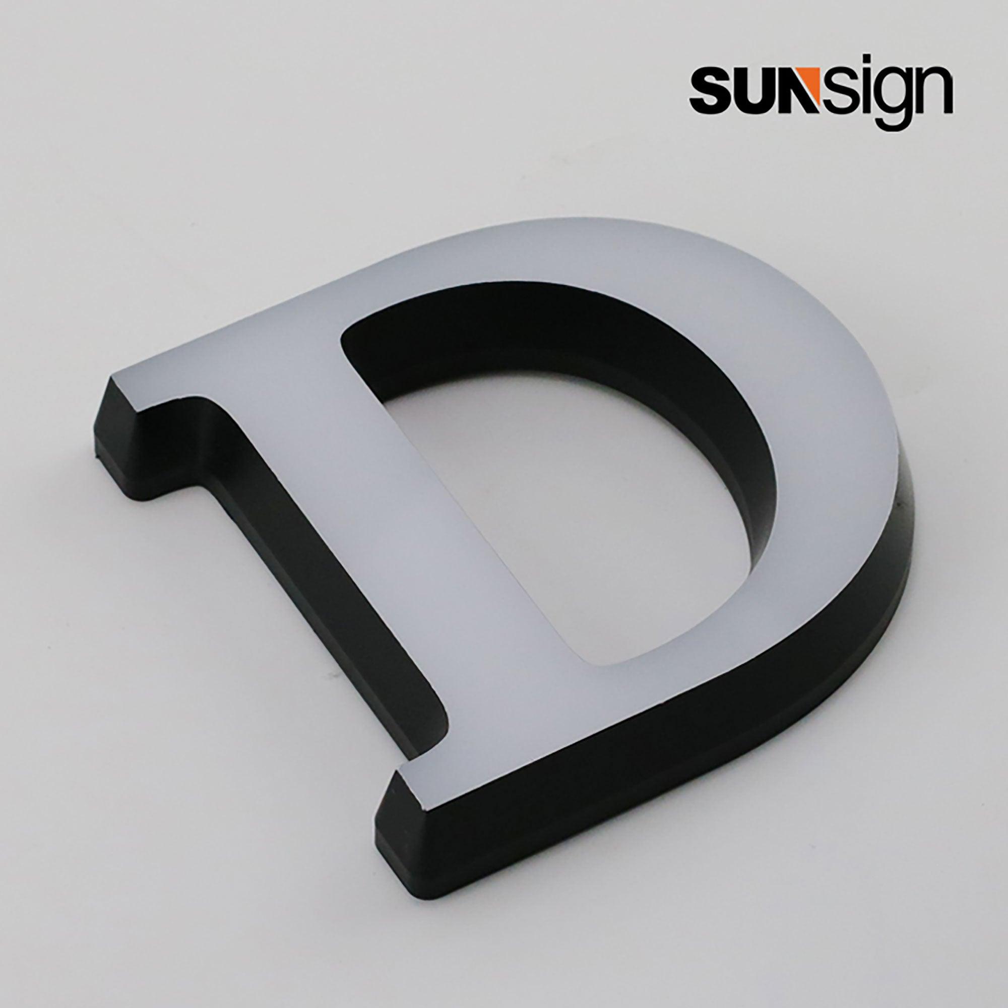 3D Lighting Acrylic Mini LED Letter Sign Custom Sign Making Acrylic Led Sign for Barber Shop