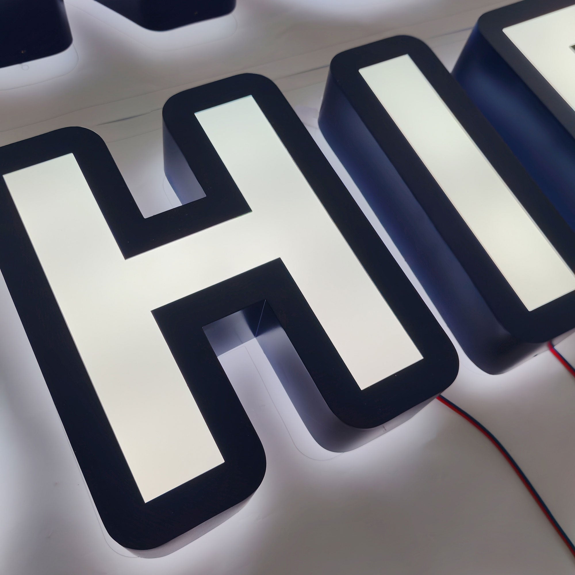 LED Channel Letter, Outdoor Front Illuminated Signs, Custom Business Signage, 3D Brand Logo Signs, Store Front Signboard