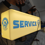 Custom Full-Illuminated Acrylic Light Box Store Door Front Hanging Shop LED Lightbox Signboard
