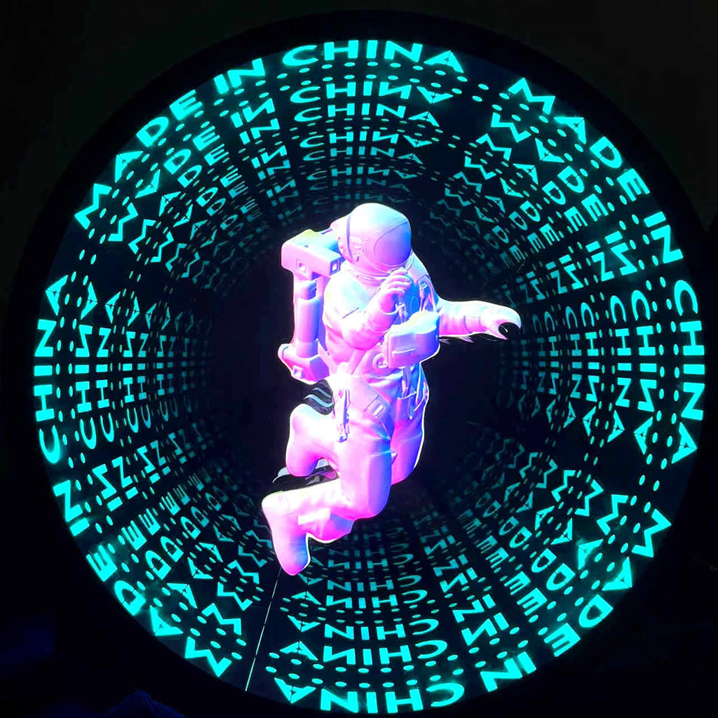 Custom Infinity Mirror Neon Sign Extended Effect Abyss Mirror for Stor ...