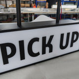 Brand Display Signboard LED Light Box Sign Interior Restaurants Cafe Shop Hanging Led Lightbox Signages