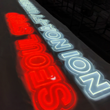 Restaurants Party Decorative Wall LED Neon Lights Interior Custom Hanging Lighted Flex Neon Letters