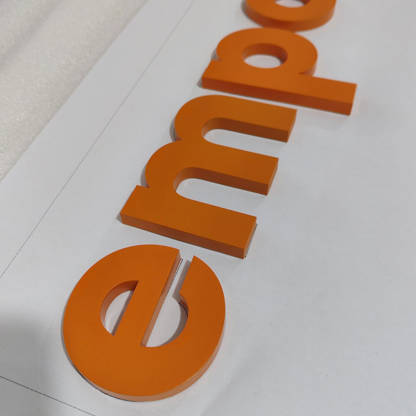 3M Adhesive 3D Wall Letters CNC Laser Cut Acrylic Letters Sign Color Painted Office Interior Decor Sign