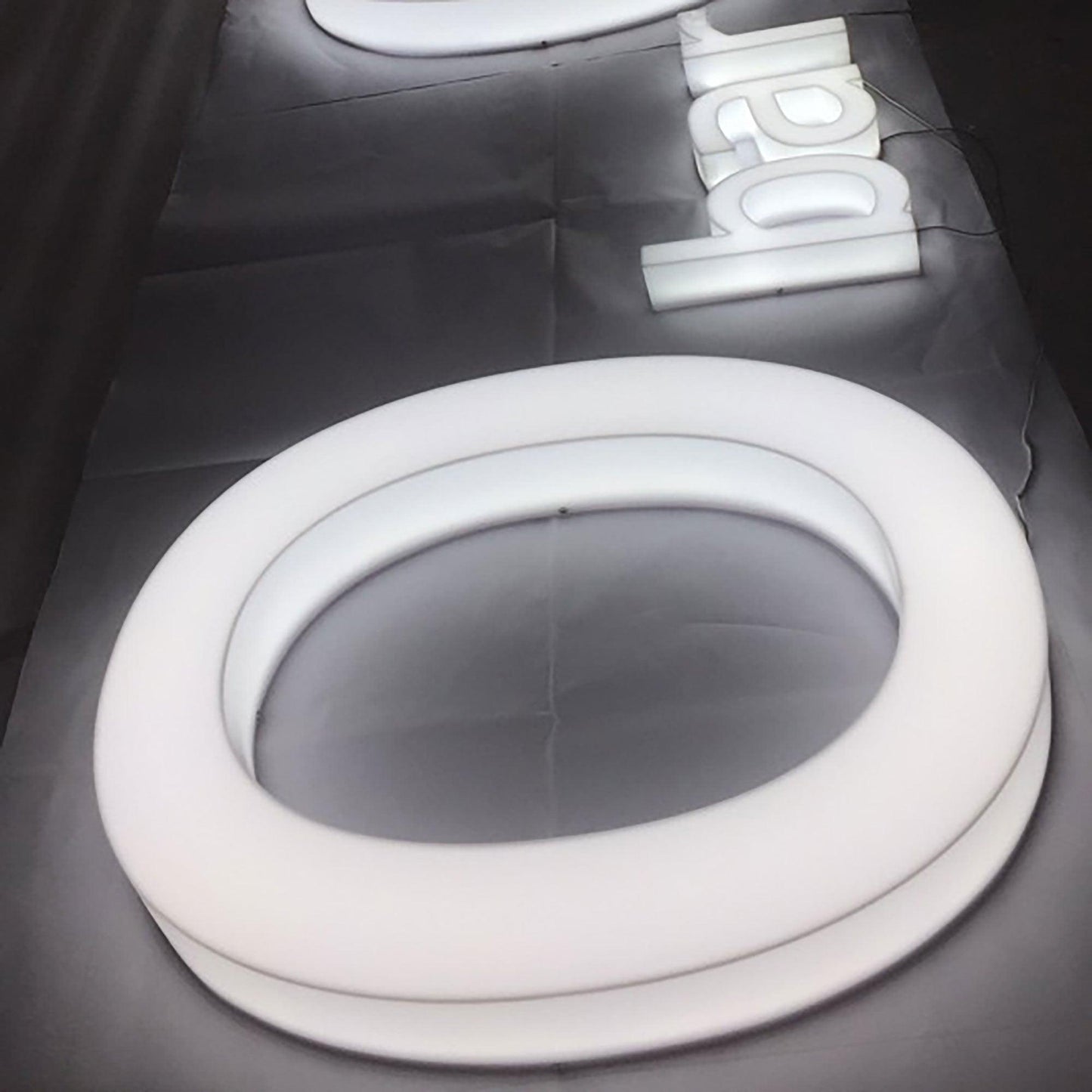 LED Acrylic Full Illuminated 3D Channel Letters Business Storefront Shop Brand Logo Sign