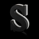 Lighted Stainless Steel Fabricated Channel Letter Back Illuminated 3d Business Store Led Signs