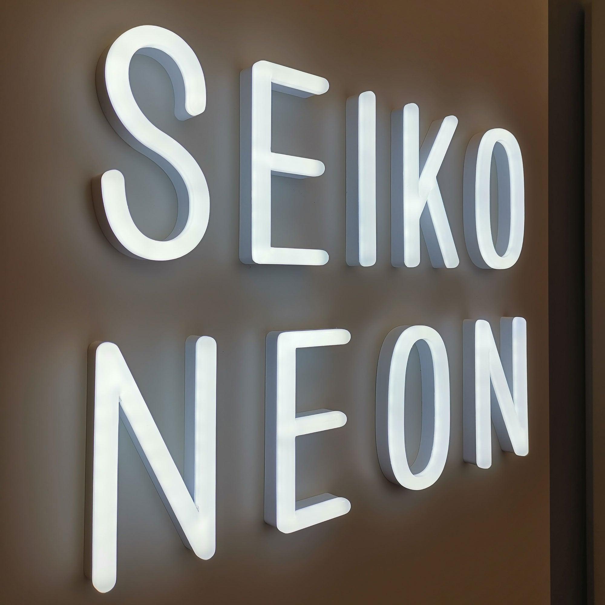 Custom wall shop sign faux LED neon signs acrylic letters signage neon style business logo