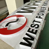 Alphabet Signs 3d Acrylic Outdoor Customized Logo LED Channel Letters Edge Lit Letters Sign