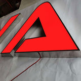 Custom building sign shop name signboard free design led channel letter frontlit letters store sign for business outdoor