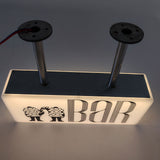 Led Light Box Signboard, Shop Front Signage, 3D Lighted Sign, Business Acrylic Light Box, Outdoor Wall Hanging Light Box