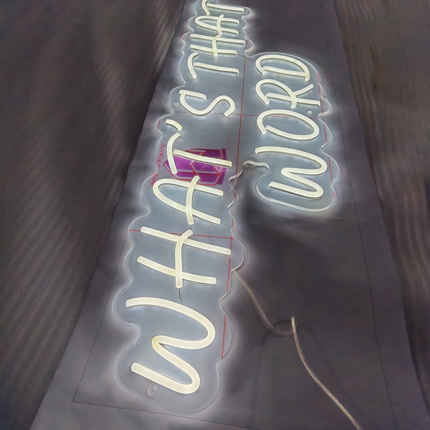 Custom Colorful Neon Lights Flex Neon Signs Acrylic Neon Luminous Letters Led Signage for Business or Decoration