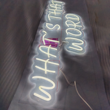 Custom Colorful Neon Lights Flex Neon Signs Acrylic Neon Luminous Letters Led Signage for Business or Decoration