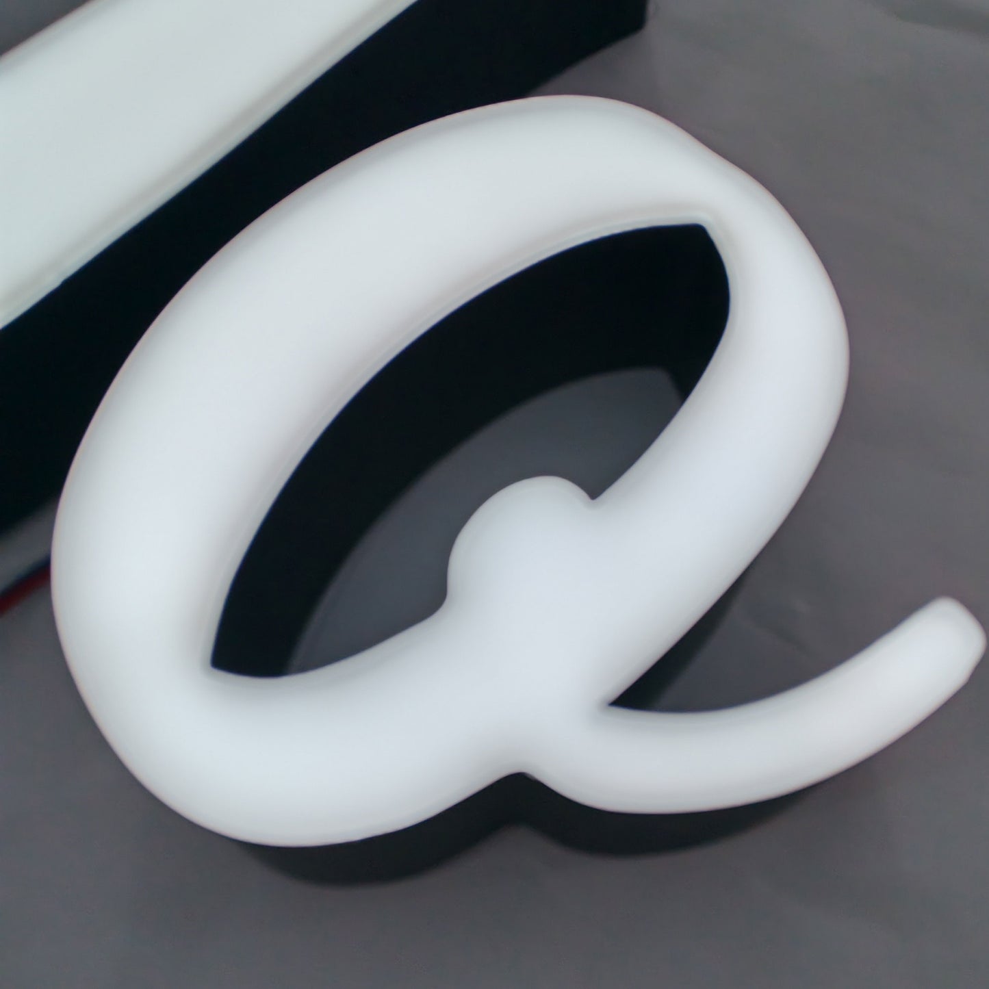 Rimless LED Channel Letter Outdoor Front Illuminated Signs Custom Waterproof Commercial Brand LOGO Face-lit Buildings Sign