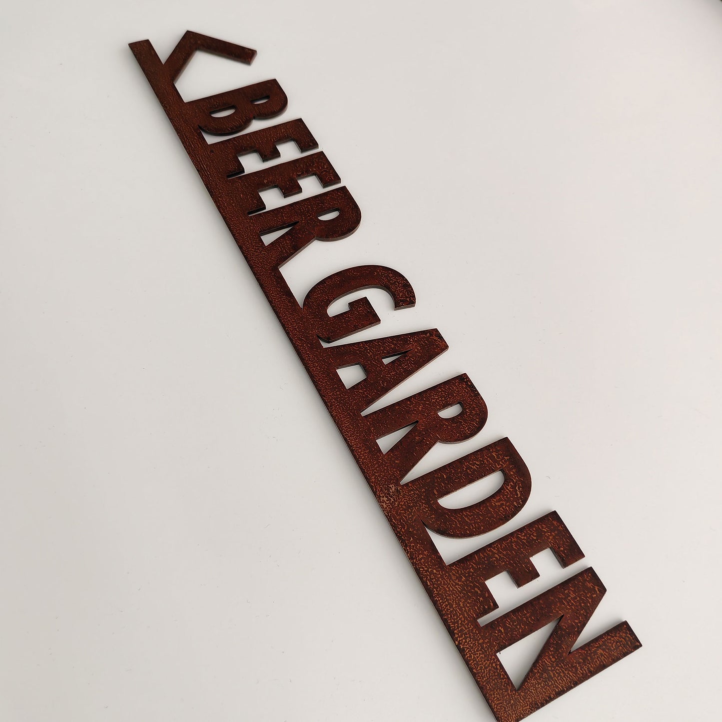 Laser Cut Metal Sign, 3D Business Logo Sign, Outdoor Metal Letters, Rust Metal Letters, Office Reception Signs