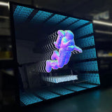 Large Modern Luxury Led Glass Mirror Decoration Home Interior Infinite Magic Mirror Studio LED Signs