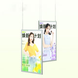 Bar restaurant coffee shop light box led menu poster display screen hanging ultra-thin light box