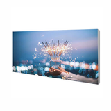 Frameless Front Illuminated Custom Fabric Light Box Wall Mounted UV Printed Business Poster Display Signboards
