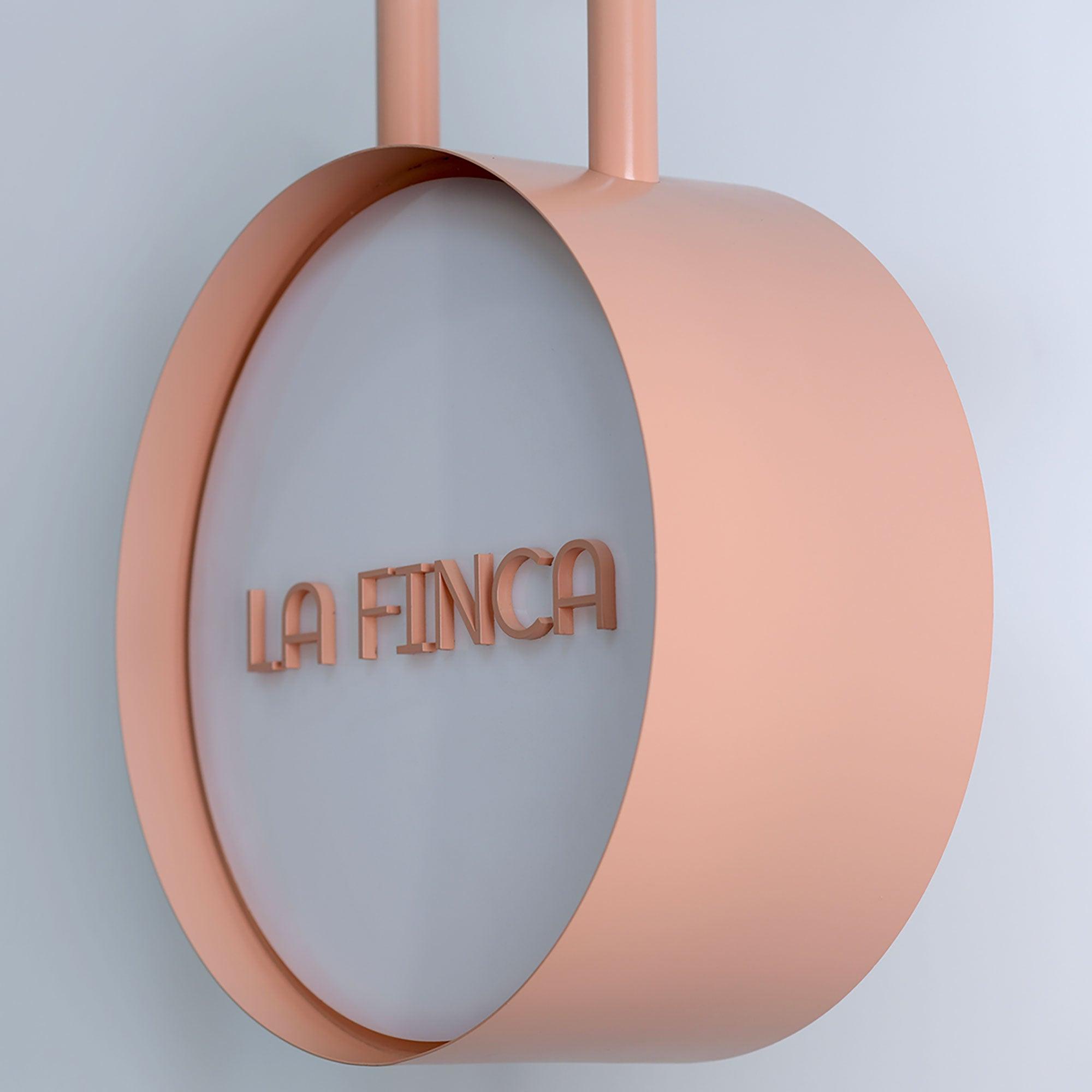 Custom waterproof outdoor round shape light box double sided lighting acrylic light box for store