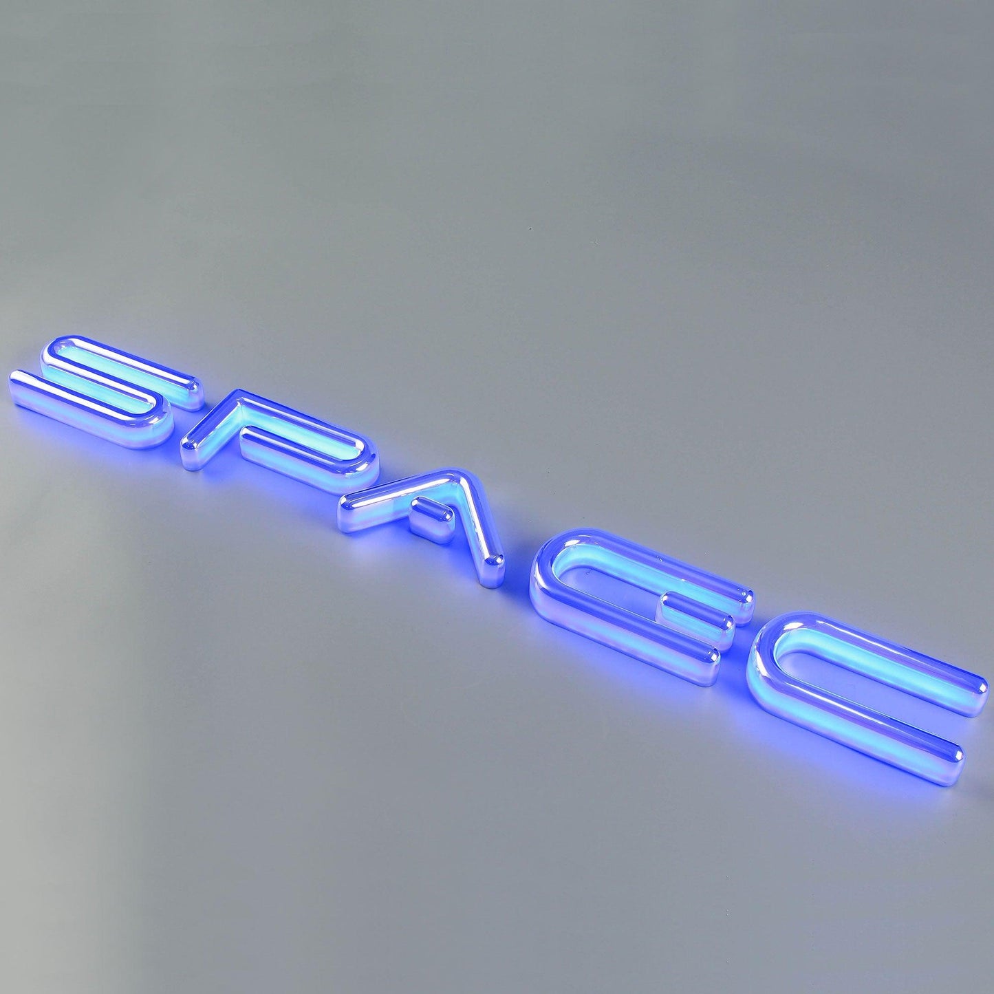 Storefront Full Lit Sign 3D Illuminated Light Up Acrylic Letters Office Lobby Salon Decor