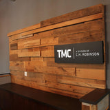Illuminated Business Signs 3d Acrylic Led Frontlit Lightbox Reception Indoor Wall Mounted Company Logo Signboard