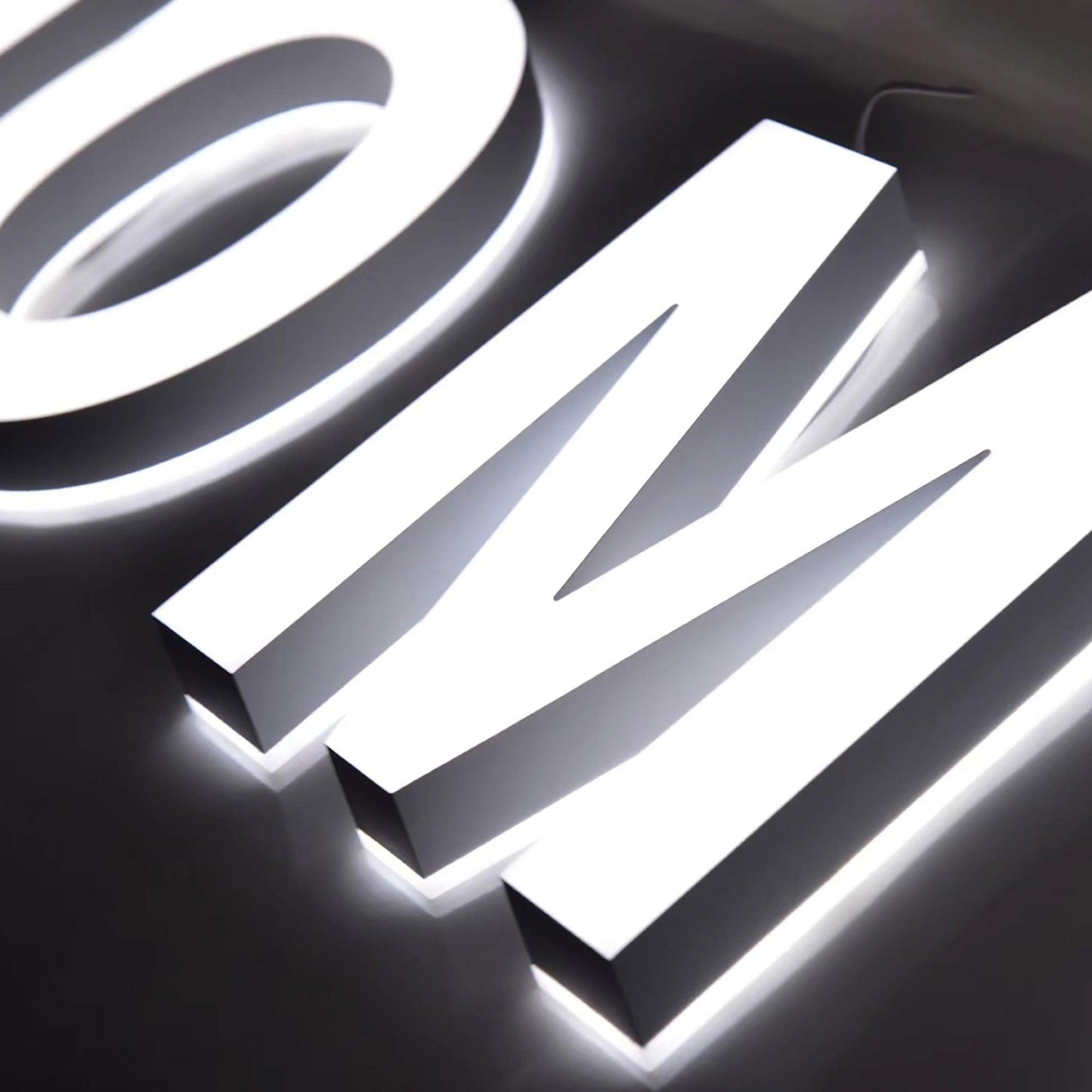 DIY Word Letter Signage 3d Led Lighted Door Sign Frontlit Letters 3D Lighting Acrylic Led Illuminate Signage