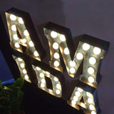 Wall indoor Led lamps 4ft big marquee letters led lights up sign for birthday party