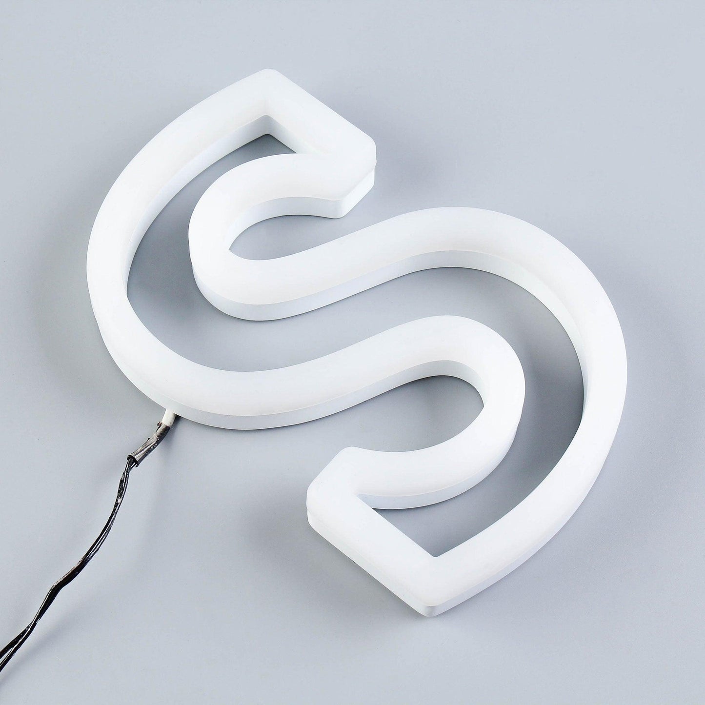 Business illuminated sign coffee shop led acrylic neon letters waterproof outdoor signages