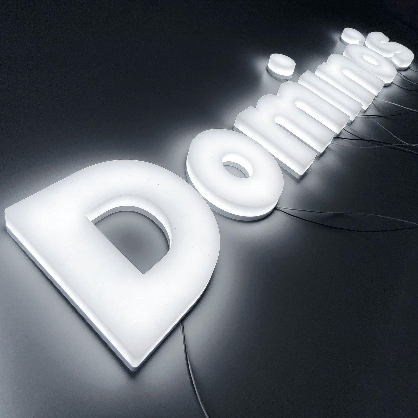 LED Lighting Store Front Acrylic Letter Sign Waterproof Illuminated Channel Letters for Wall