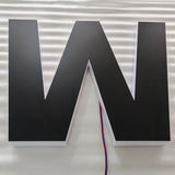 Business Acrylic Channel Letters LED Illuminated Store Front Signs Offices Wall Edge Lit 3D Letters Sign